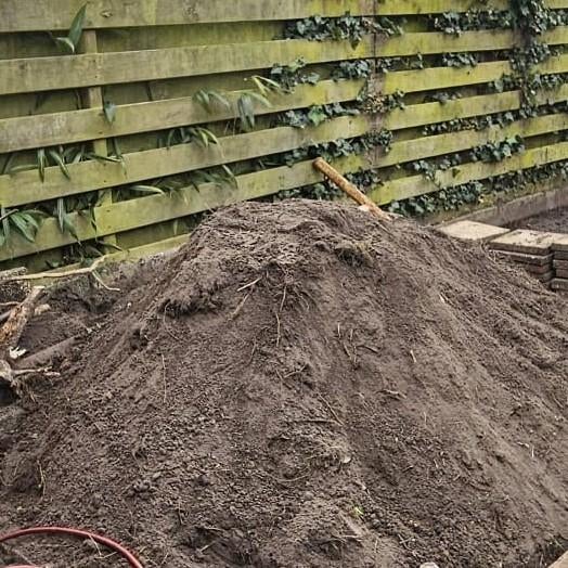 Gratis grond/aarde, Tuin en Terras, Ophalen, Tuinaarde