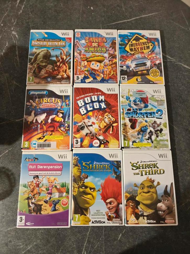 Nintendo Wii Kids & Family Bundel, Spelcomputers en Games, Games | Nintendo Wii, Zo goed als nieuw, Avontuur en Actie, 1 speler