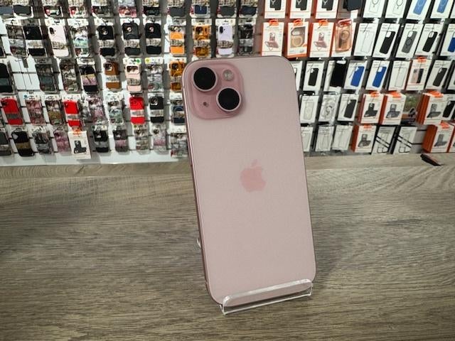 iPhone 15 128GB Roze - Garantie & Nieuwstaat!, IPhone 15, Apple, 88 %, Zo goed als nieuw