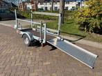 Scootmobiel aanhanger enkel as met laadklep - Stam Aanhanger, Ophalen, Gebruikt