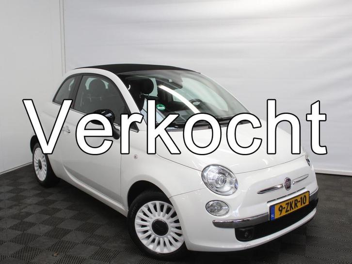 Fiat 500C 0.9 TwinAir Turbo Cult CLIMATE | CABRIODAK | LMV16, Auto's, Fiat, Bedrijf, Te koop, 500C, ABS, Airbags, Airconditioning