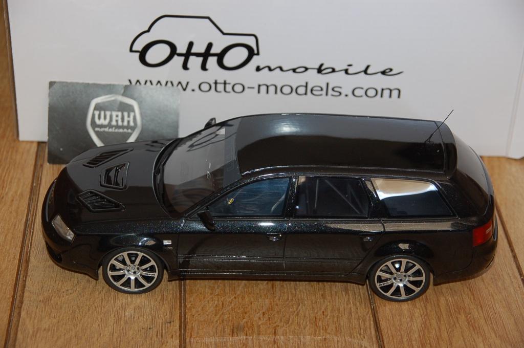 1:18 AUDI RS6 CLUBSPORT MTM black Otto mobile OT992 WRH, Verzenden, Zo goed als nieuw, Auto, OttOMobile