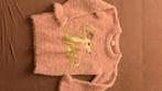 Roze pluizige trui met eekhoorn maat 110, Kinderen en Baby's, Kinderkleding | Maat 110, Ophalen of Verzenden