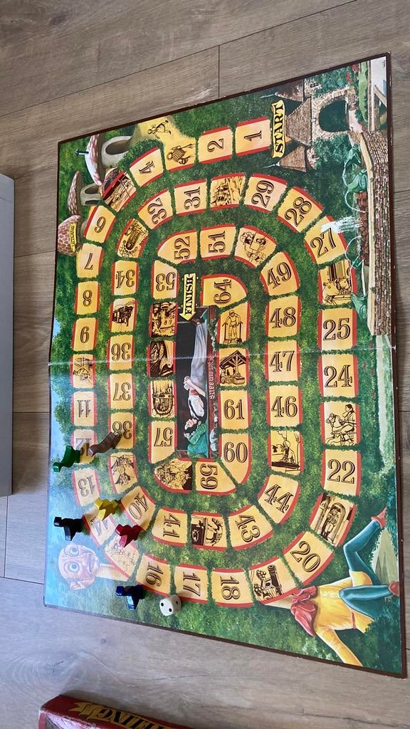 Efteling ganzenbord, Verzamelen, Efteling, Ophalen of Verzenden, Zo goed als nieuw