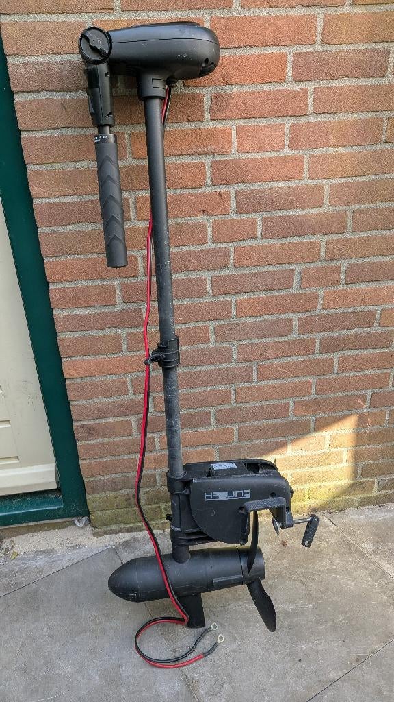 Elektromotor Haswing Osapian 80 185 / 24v, Watersport en Boten, Ophalen, Gebruikt, Motor en Techniek, Motorboot