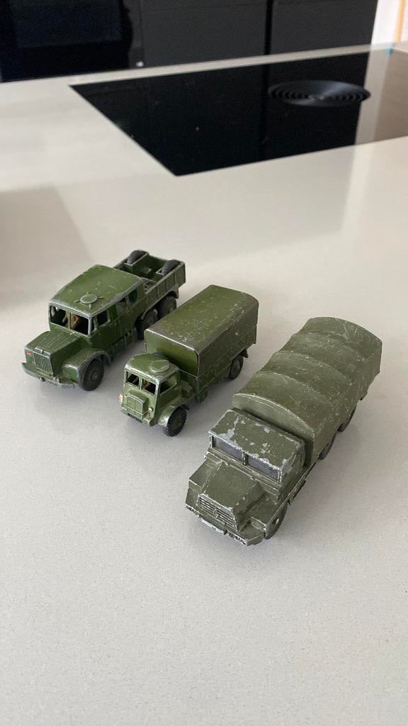 Dinky Toy militaire modellen, Ophalen of Verzenden, Gebruikt, Bus of Vrachtwagen, Dinky Toys