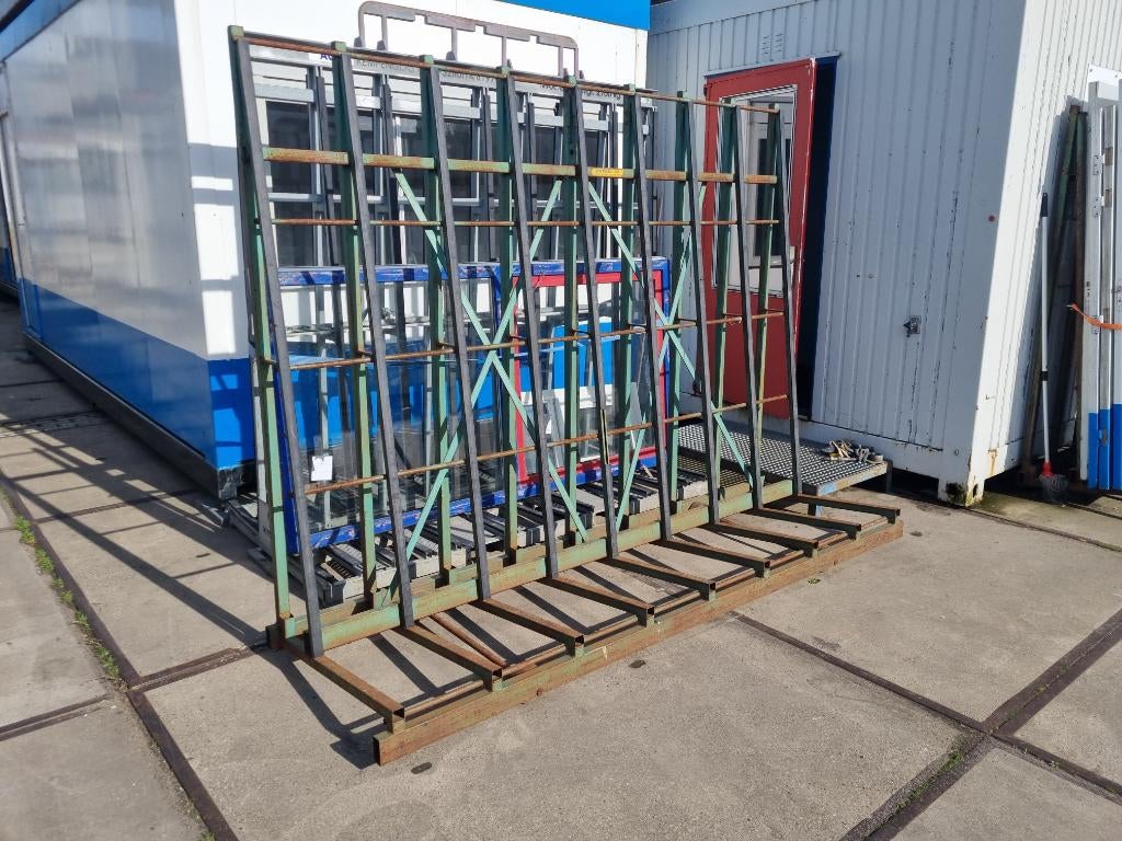 5 Glasbokken, Doe-het-zelf en Verbouw, Glas en Ramen, Ophalen, Gebruikt, Overige typen, 160 cm of meer