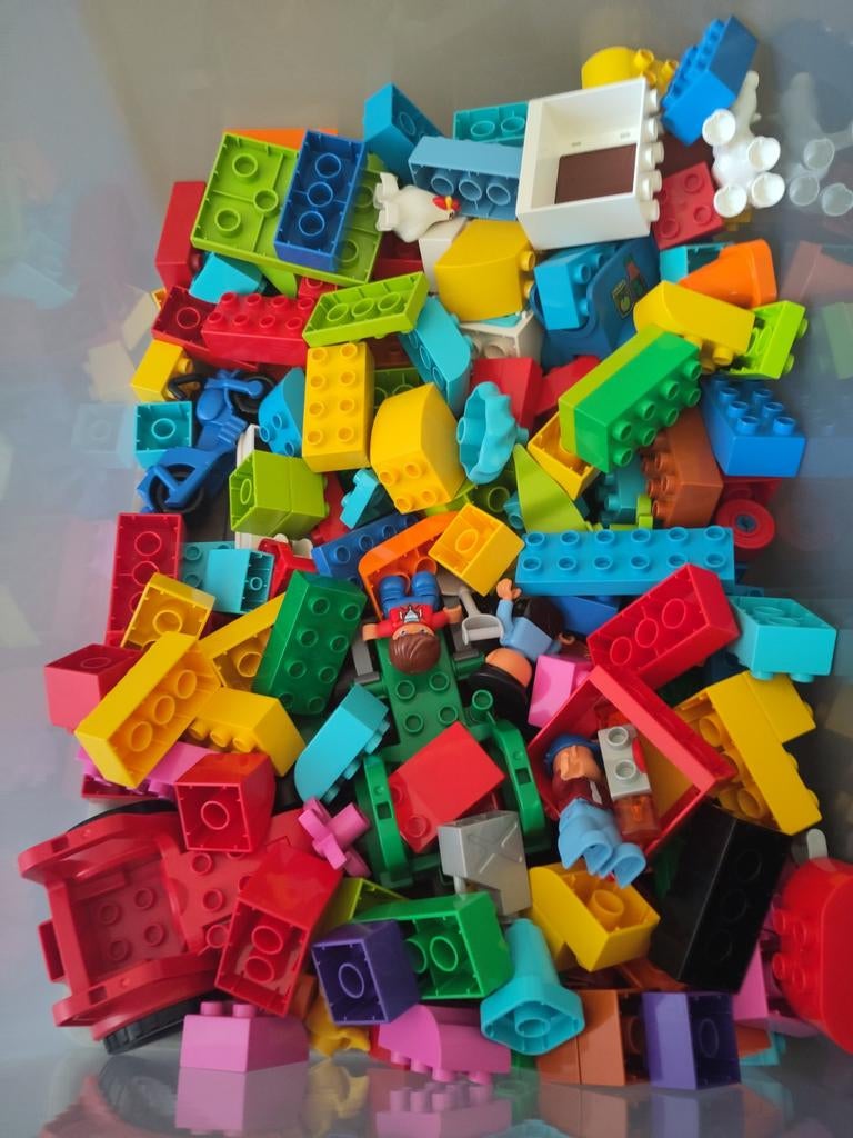 Heel veel duplo plus grote grondplaat, Ophalen, Zo goed als nieuw, Duplo