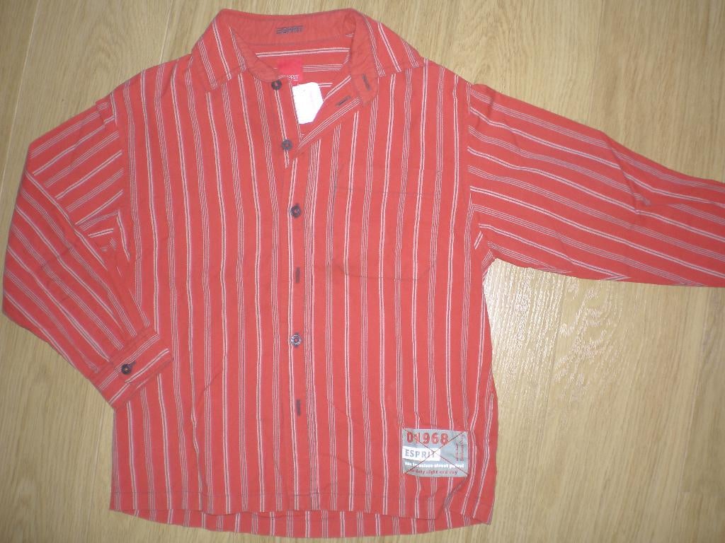 Overhemd Esprit Maat 128/134, Kinderen en Baby's, Kinderkleding | Maat 128, Gebruikt, Overhemd of Blouse, Ophalen of Verzenden
