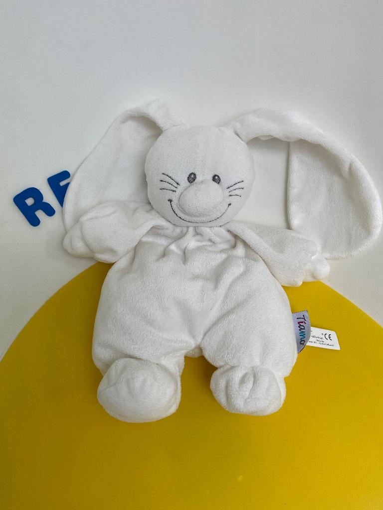 996 tiamo konijn basic bunny konijn wit, Ophalen of Verzenden, Zo goed als nieuw, Konijn