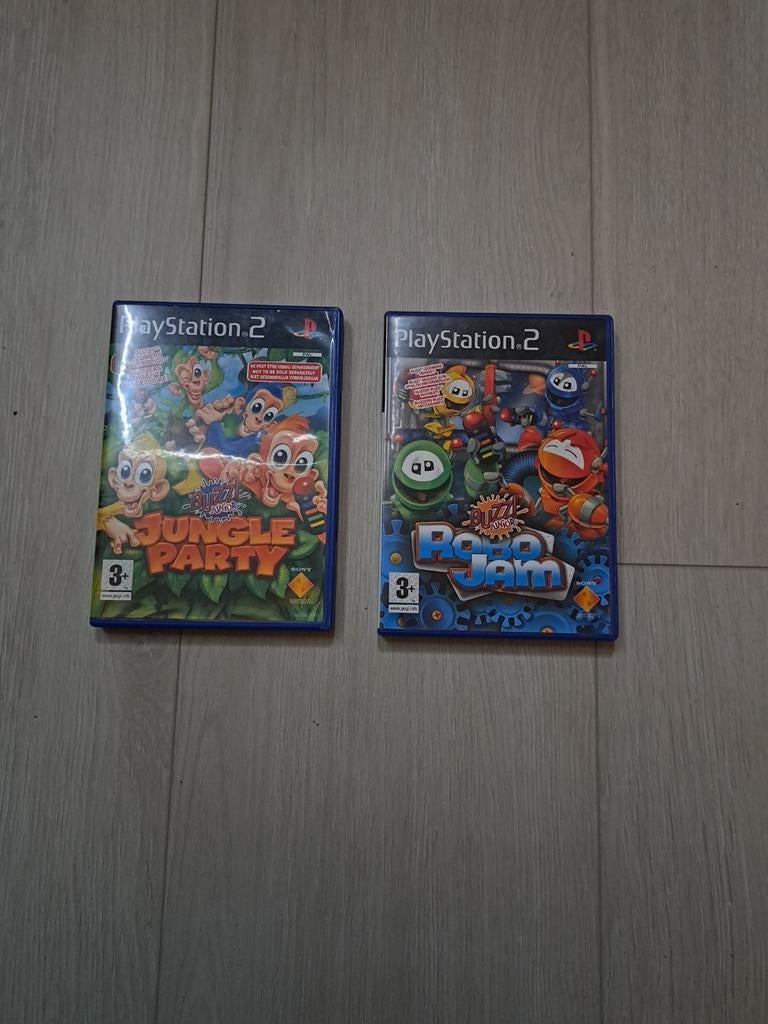 PS2 spellen: Jungle Party en Bob the Builder, Spelcomputers en Games, Games | Sony PlayStation 2, Ophalen of Verzenden