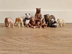 Schleich Set: Panda, Beer, Jaguar, Lynx, Orang-oetan, Verzamelen, Dierenverzamelingen, Ophalen of Verzenden, Gebruikt
