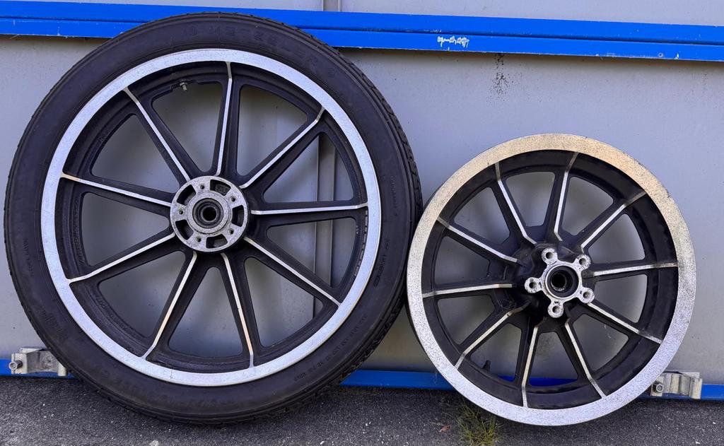 HD Evo gietwielen, Ophalen, Gebruikt