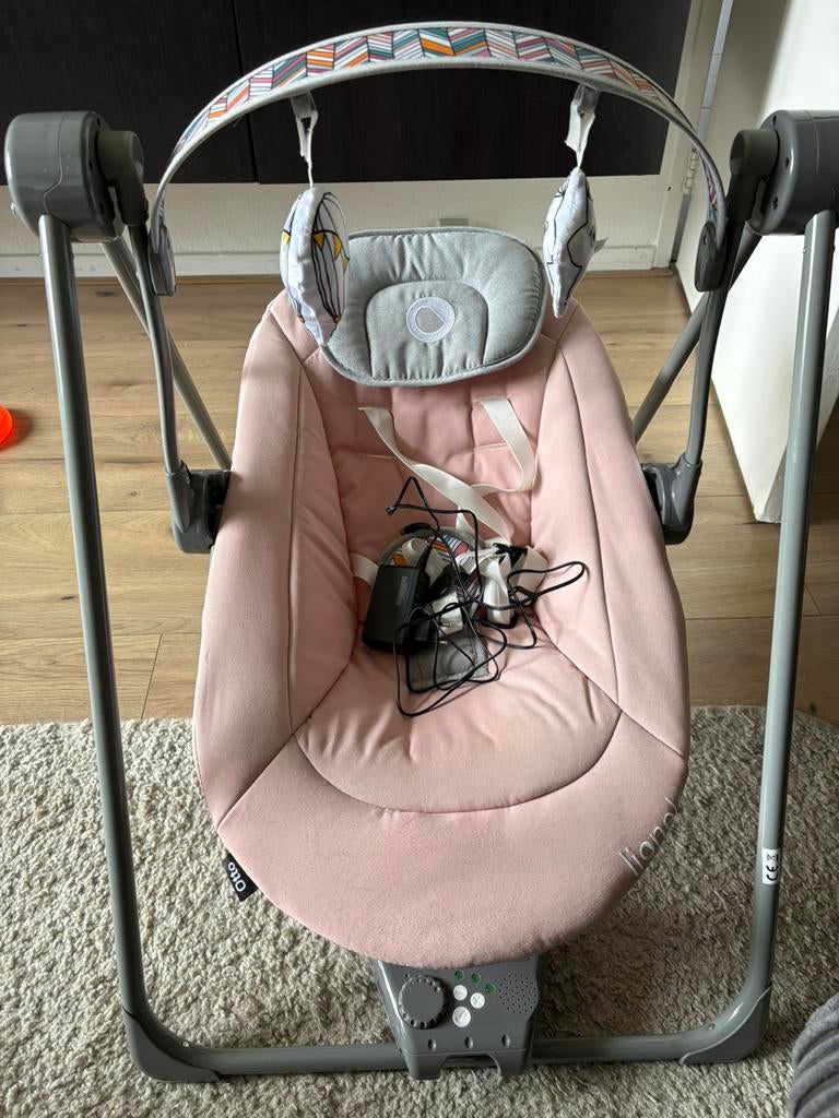 Lionelo schommelstoeltje, Kinderen en Baby's, Wipstoeltjes, Ophalen, Zo goed als nieuw