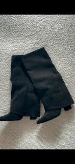 Hoge laarzen hak, Hoge laarzen, Verzenden, Zwart, Gedragen