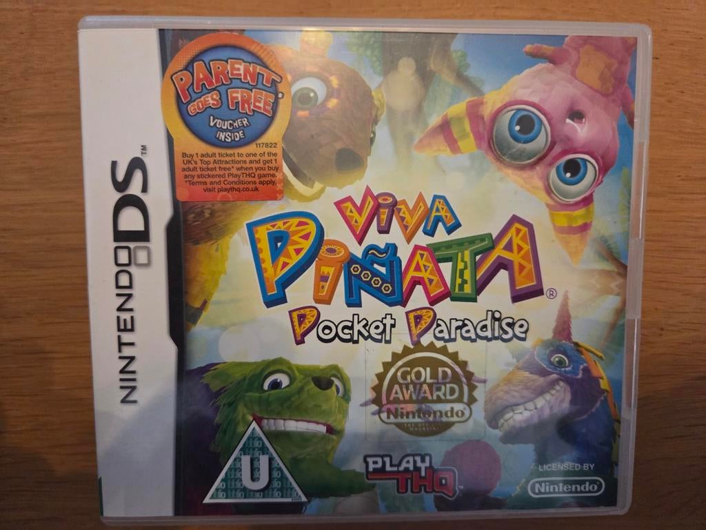 Nintendo DS Viva Piñata pocket paradise, Spelcomputers en Games, Games | Nintendo DS, Gebruikt, Puzzel en Educatief, 1 speler