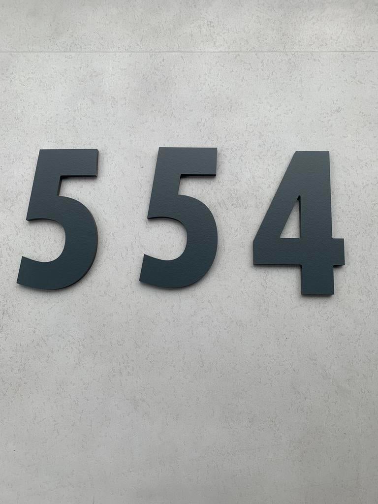 Trespa huisnummers, Ophalen, Nieuw