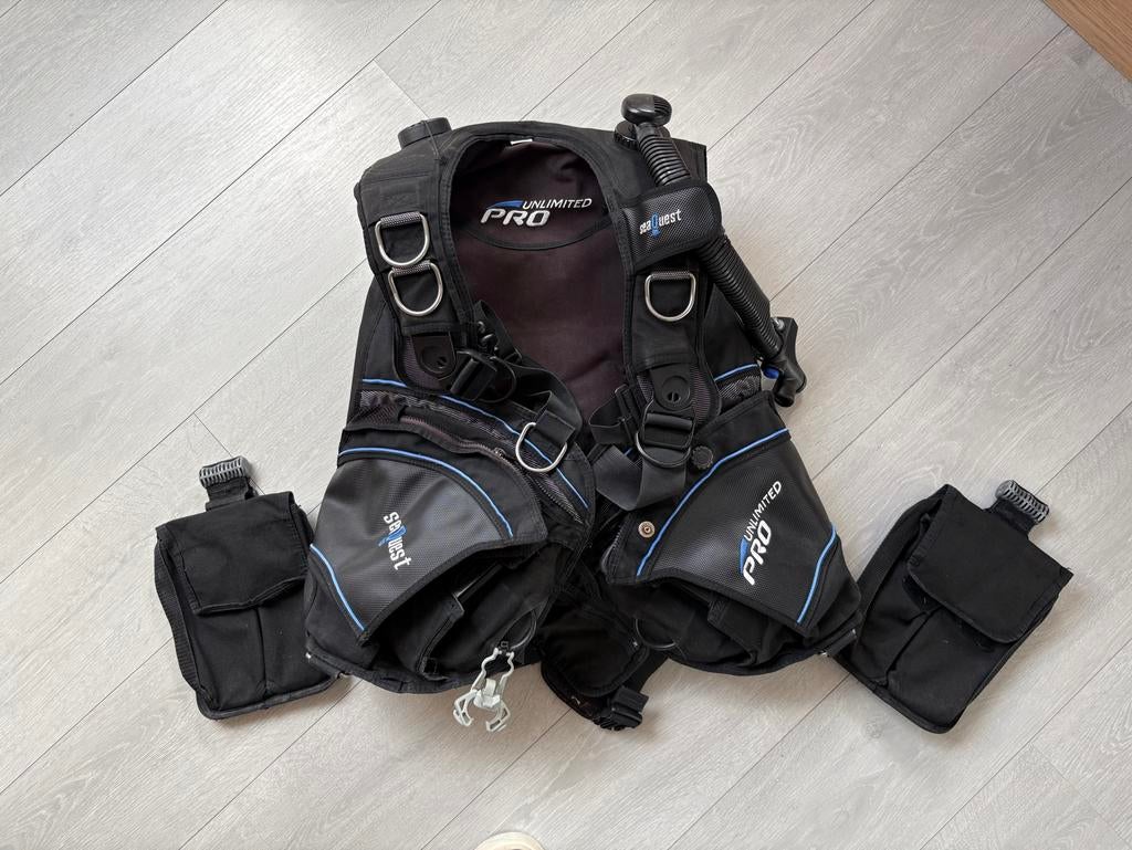 SeaQuest trimvest maat L, Watersport en Boten, Duiken, Ophalen of Verzenden, Gebruikt, Trimvest of Wing