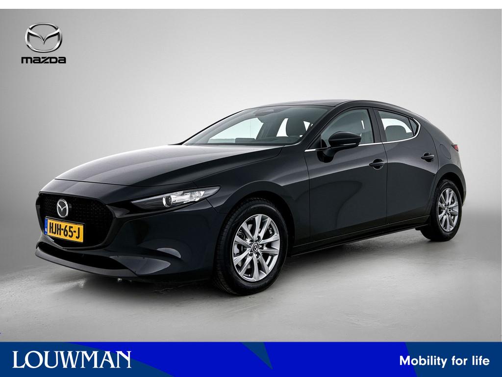 Mazda 3 2.5 e-SkyActiv-G M Hybrid 140 Prime-line (bj 2025), Auto's, Mazda, Bedrijf, Te koop, ABS, Achteruitrijcamera, Adaptive Cruise Control