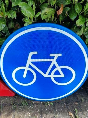 schilderen op een aluminium (verkeers) informatie-bord, Hobby en Vrije tijd, Schilderen, Gebruikt, Overige typen, Ophalen