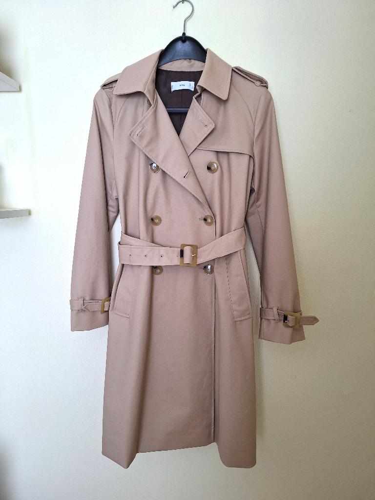 Trenchcoat, maat M, beige, Maat 38/40 (M), Mango, Beige, Ophalen of Verzenden
