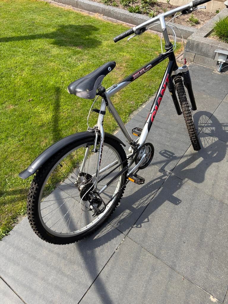 Giant Mountainbike 26 inch, 21 versnellingen, nieuwe banden, Fietsen en Brommers, Fietsen | Mountainbikes en ATB, Ophalen, Gebruikt