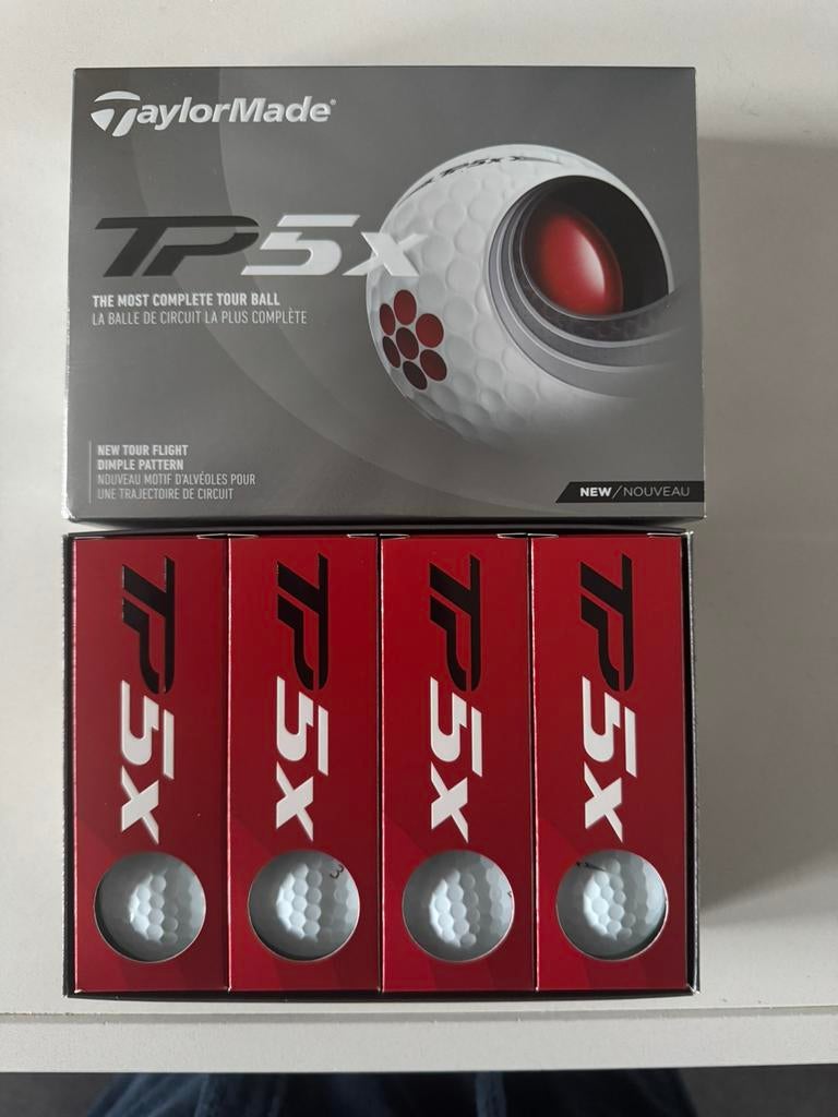 Taylormade golfballen TP5x, nieuw, Ophalen of Verzenden, Nieuw, Bal(len), Overige merken