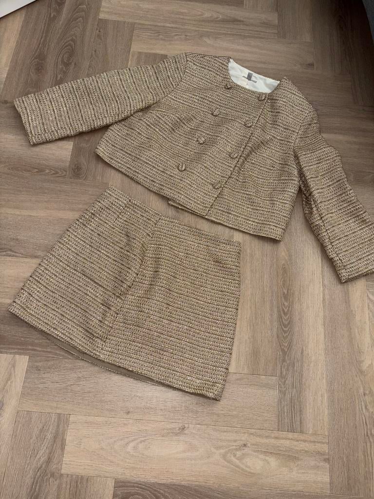 H&M mantelpak, Verzenden, Zo goed als nieuw, Maat 42/44 (L), Zwart