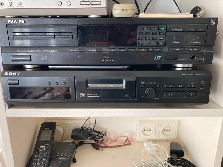 Sony MDS-JE330 Minidisc Recorder - Goede Staat, Audio, Tv en Foto, Walkmans, Discmans en Minidiscspelers, Minidisc-recorder, Ophalen of Verzenden