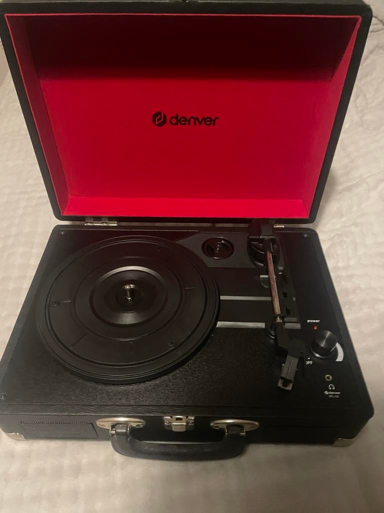 Denver Platenspeler in Koffer, Audio, Tv en Foto, Platenspelers, Ophalen of Verzenden, Gebruikt, Platenspeler, Overige merken
