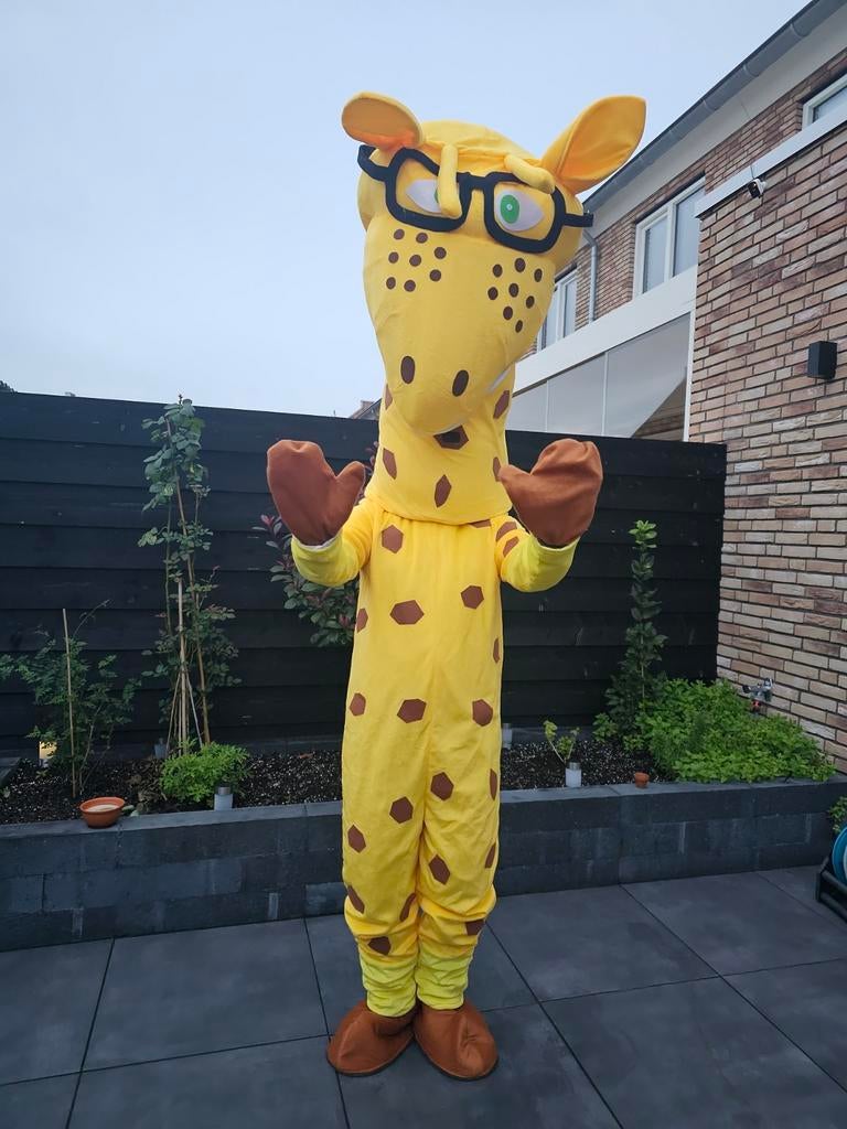 Giraf mascotte kostuum, Ophalen of Verzenden