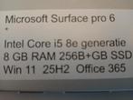 De Allerlaatste Topaanbieding MicrosoftSurfacePro6 Office365, 256 GB, 2 tot 3 Ghz, Qwerty, 8 GB
