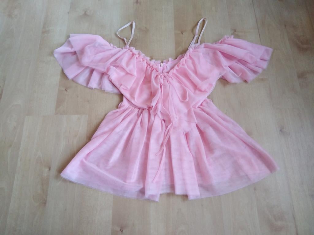 Roze blousje, Ophalen of Verzenden, Zo goed als nieuw, Maat 36 (S), Roze