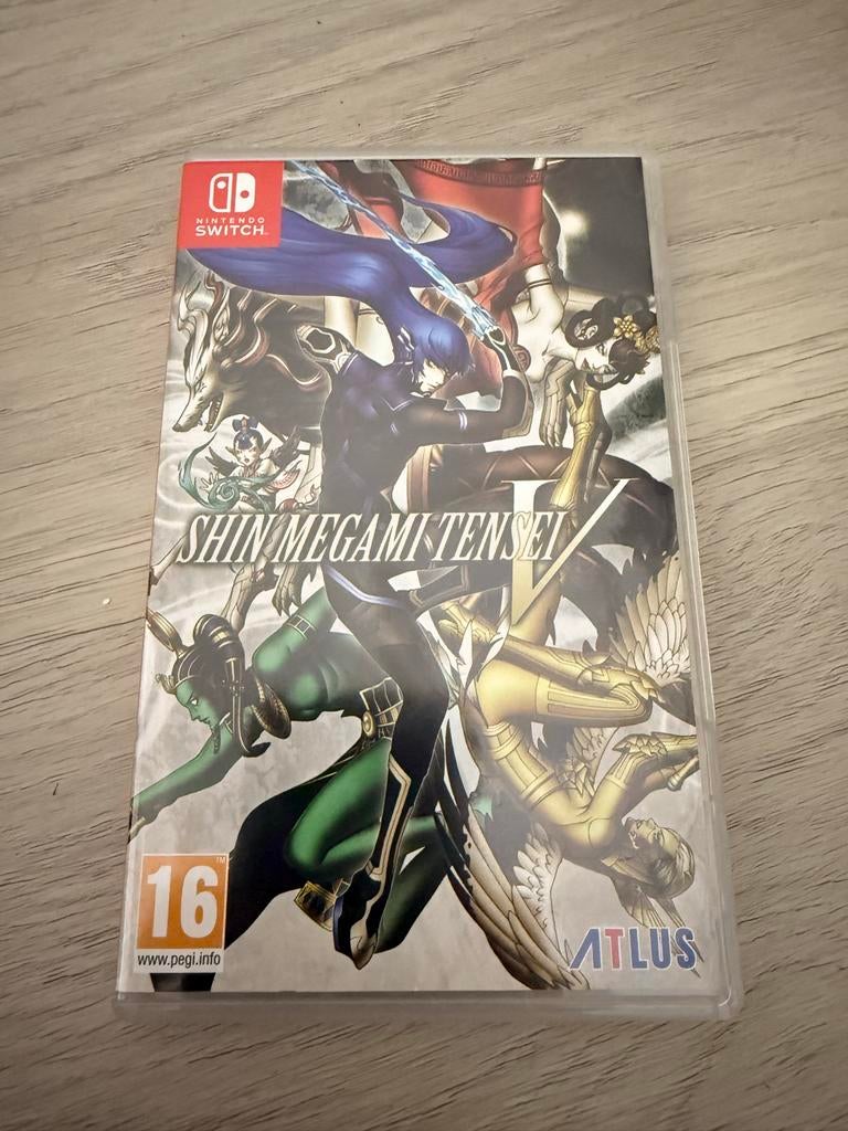 Shin Megami Tensei V - Nintendo Switch RPG Avontuur, Spelcomputers en Games, Games | Nintendo Switch, Gebruikt, 1 speler, Ophalen of Verzenden