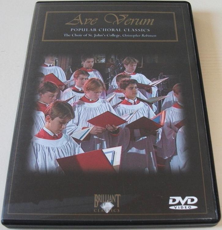 Dvd *** AVE VERUM *** Popular Choral Classics, Cd's en Dvd's, Dvd's | Muziek en Concerten, Zo goed als nieuw, Muziek en Concerten