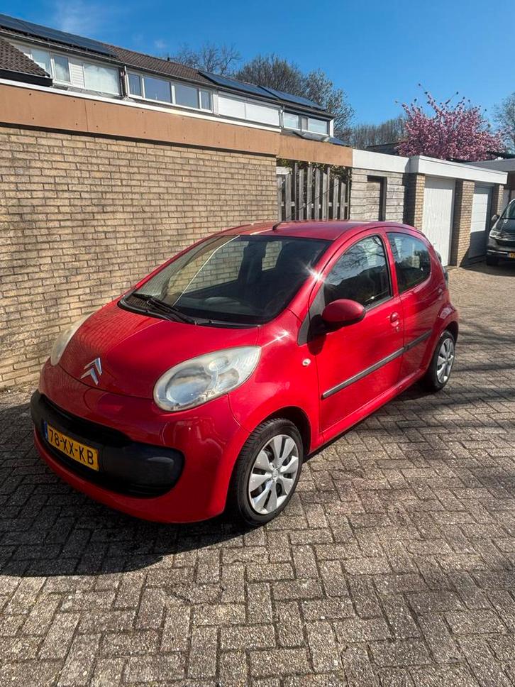 Citroën C1 1.0 5-DRS 2007 Rood, Auto's, Citroën, Particulier, C1, Benzine, A, Hatchback, Handgeschakeld, Origineel Nederlands