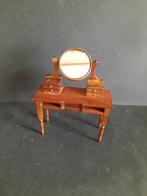 Poppenhuis kaptafel met spiegel, Overige typen, Onbekend, Ophalen of Verzenden, Zo goed als nieuw