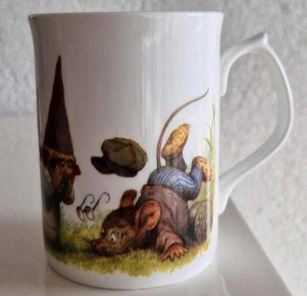 Beker David de Kabouter, Ophalen of Verzenden, Zo goed als nieuw, Overige stijlen, Kop(pen) en/of Schotel(s)