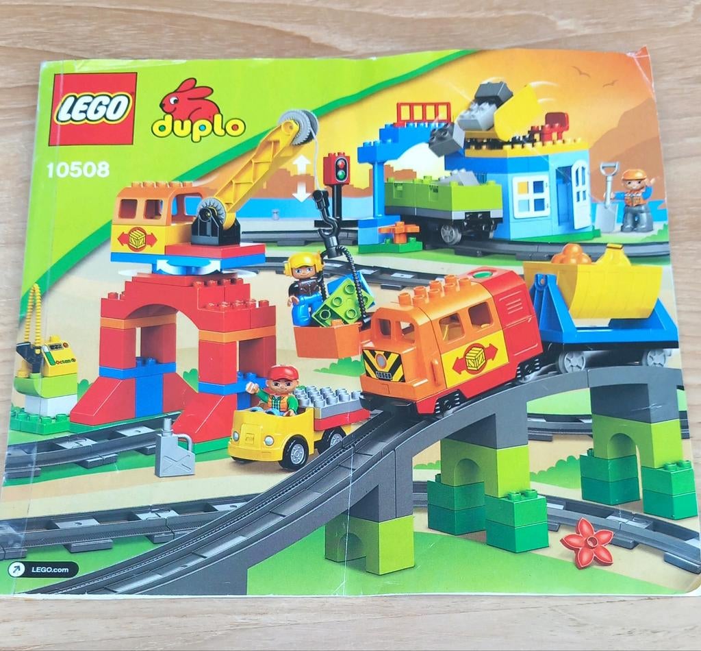 Handleiding LEGO Duplo 10508, Kinderen en Baby's, Speelgoed | Duplo en Lego, Ophalen of Verzenden, Gebruikt, Losse stenen, Duplo
