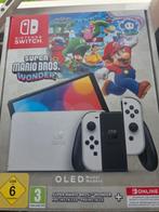 Nintendo Switch Oled, Ophalen of Verzenden, Zo goed als nieuw, Met 2 controllers, Switch OLED