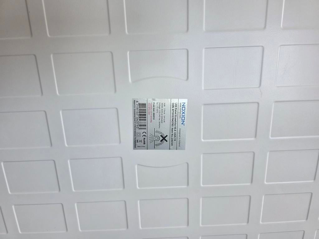 40x Nieuwe systeemplafon LED lampen - ZSM ophalen, Ophalen of Verzenden, Nieuw, Metaal, Modern, Zakelijk