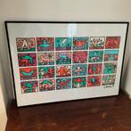 Keith Haring Pop Art Poster - Ingelijst, Ophalen, Met lijst, Rechthoekig Liggend, Zo goed als nieuw