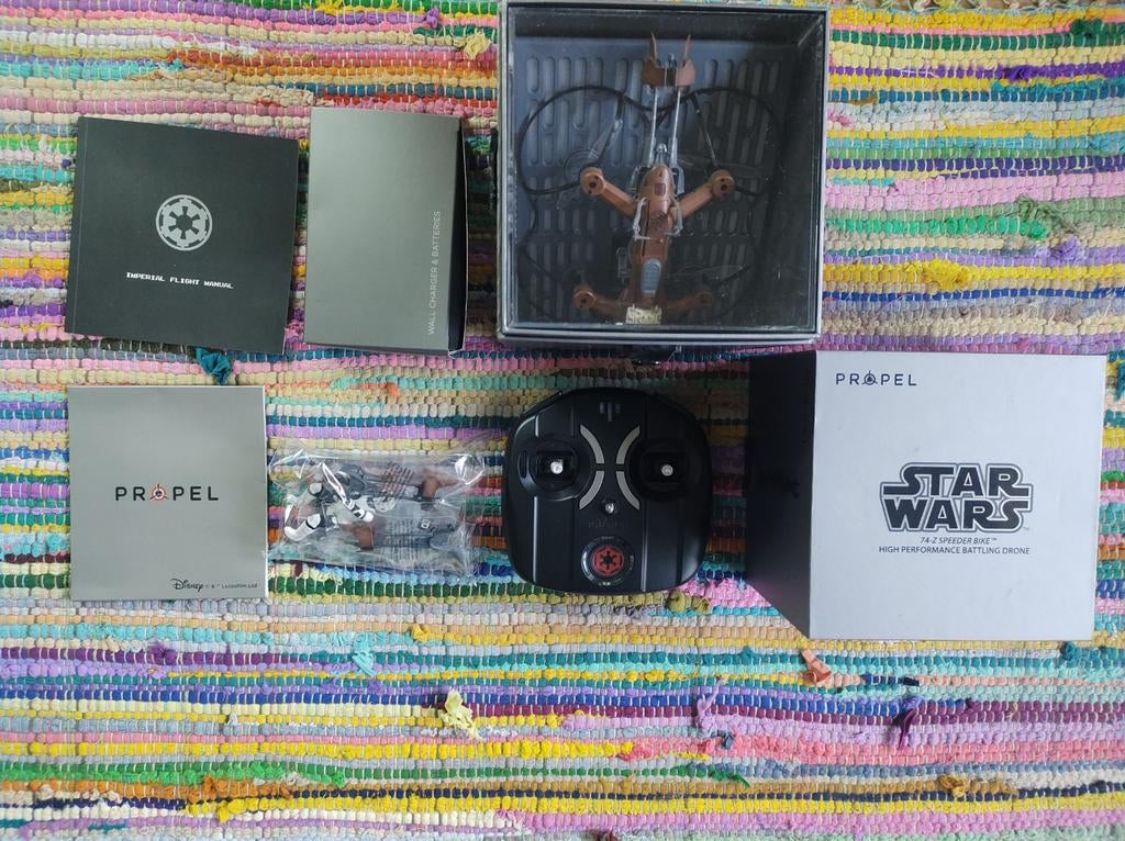 Propel Star Wars Drone - 74-Z SPEEDER BIKE™, Overige merken, Verlichting, Minder dan 100 meter, Zo goed als nieuw