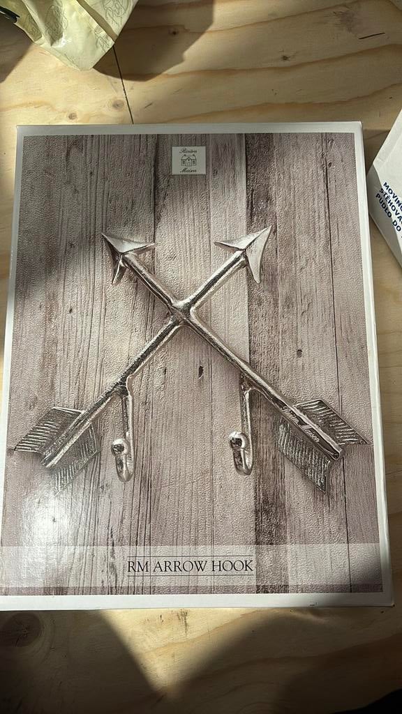 Riviera maison haak arrow hook, Huis en Inrichting, Woonaccessoires | Kapstokken, Ophalen of Verzenden, Zo goed als nieuw, Wandhaken