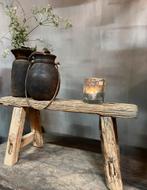 Oude elmwood vensterbank krukjes div afmetingen chinese kruk, Ophalen, Nieuw, Nvt, Nvt