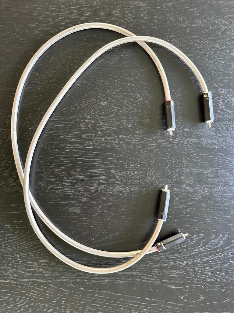 Linn zilveren interlink kabel, Ophalen of Verzenden, Gebruikt, Minder dan 2 meter, Interlink-kabel