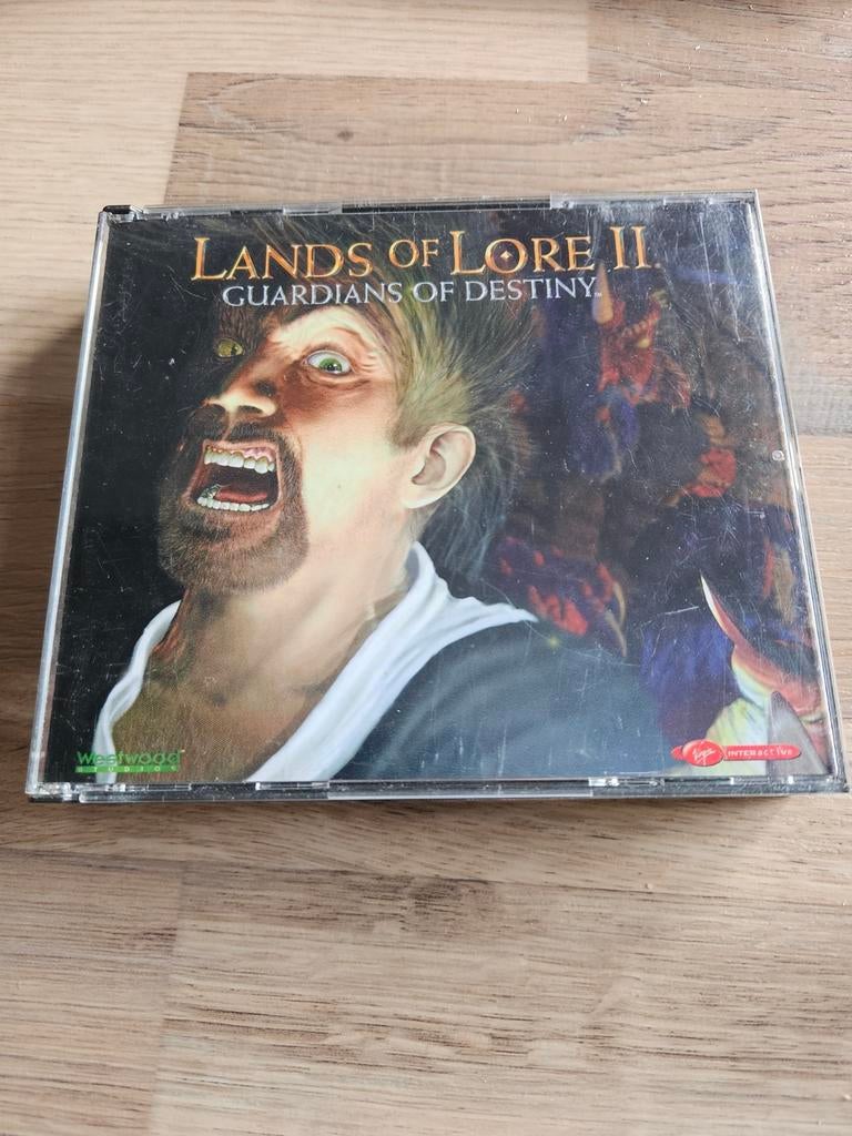 Lands of Lore II: Guardians of Destiny PC CD-ROM, Spelcomputers en Games, Games | Pc, Gebruikt, 1 speler, Ophalen of Verzenden