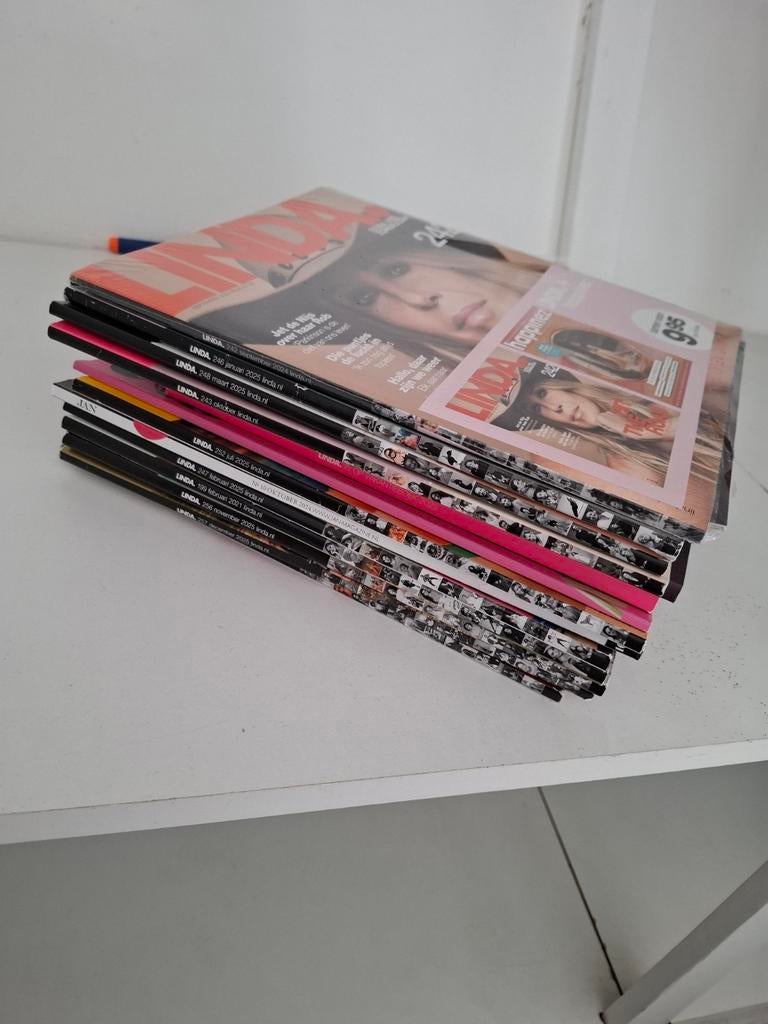Stapel Linda Magazine mn 2025, Ophalen, Zo goed als nieuw, Damesbladen