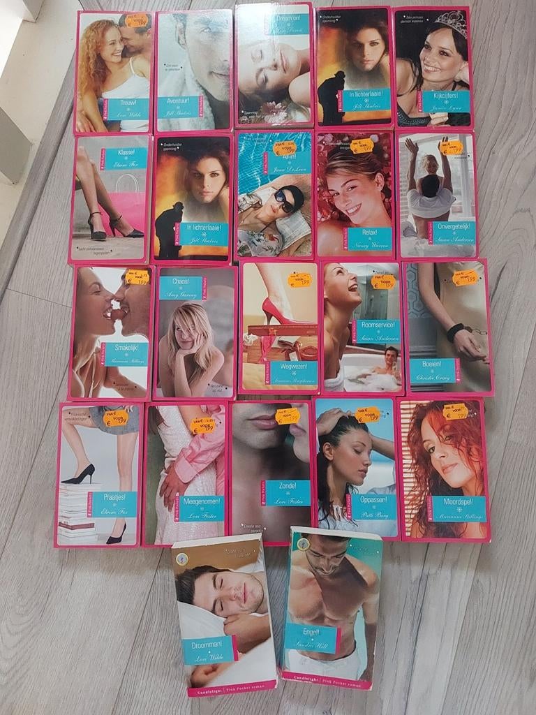 Grote collectie Bouquetreeks boeken - Romantische verhalen, Ophalen, Gelezen, Diverse auteurs, Nederland