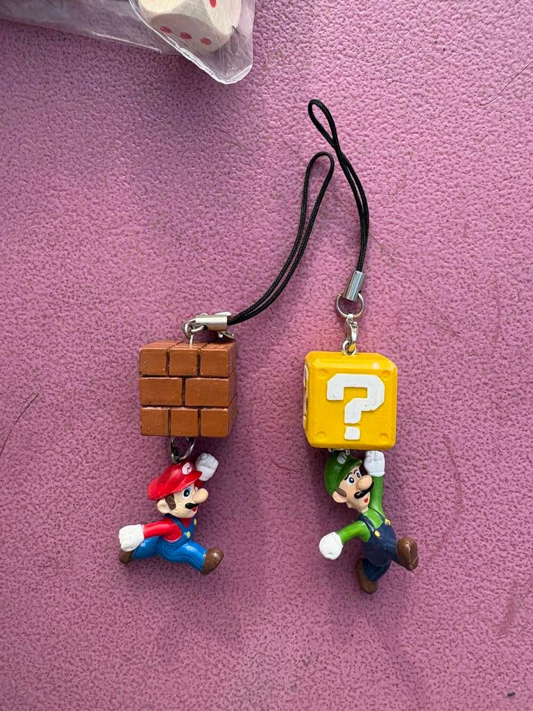 Mario sleutelhangers, Ophalen of Verzenden, Zo goed als nieuw